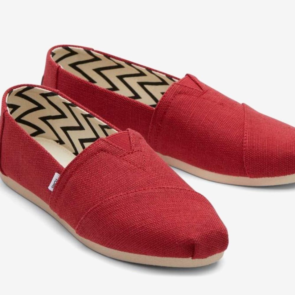 Toms Alpargata Heritage Canvas Slip-On Shoes